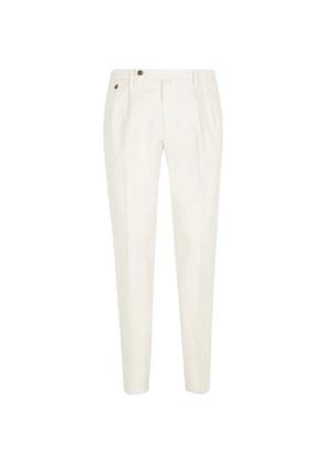 Briglia 1949 pleated trousers - White