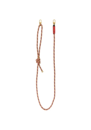 Topologie knotted rope strap - Orange