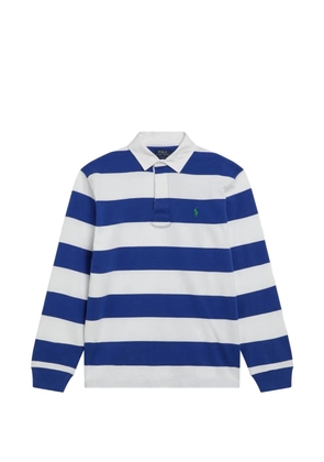 Polo Ralph Lauren striped long-sleeve polo shirt - Blue