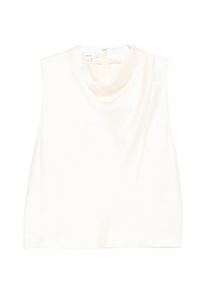 Vince cowl-neck sleeveless top - Neutrals