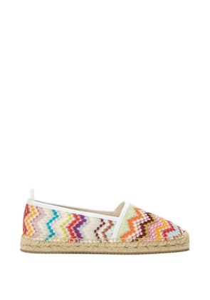 Missoni zigzag espadrilles - Orange