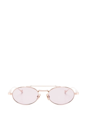 Cutler & Gross Ladbroke oval-frame sunglasses - Pink
