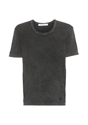 Études Studio crew-neck rib T-shirt - Black