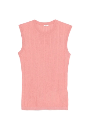 JOSEPH Calife crinkle rib tank top - Pink