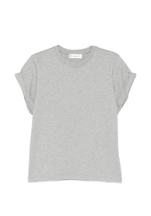 Victoria Beckham cuffed sleeve T-shirt - Grey
