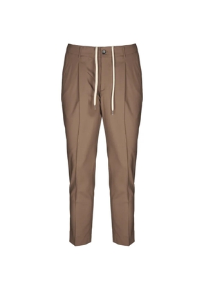 BE ABLE pleated trousers - Brown