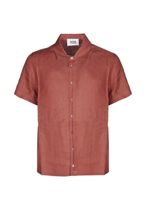 ALPHA STUDIO short-sleeve shirt - Red