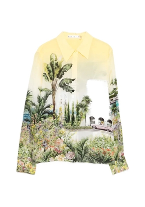 alice + olivia printed shirt - Yellow