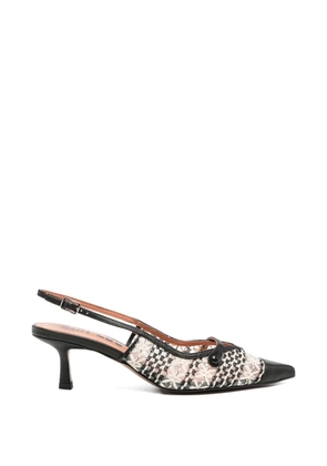 Bibi Lou Xaia floral pumps - Neutrals
