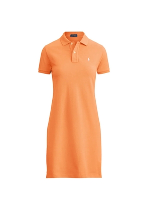 Polo Ralph Lauren Polo Pony-embroidered dress - Orange