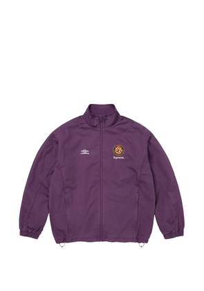 Supreme x Umbro zip-up cotton track jacket - Purple