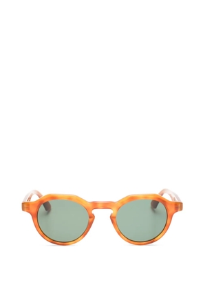 GIGI STUDIOS James round-frame sunglasses - Orange