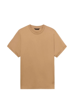 Brooks Brothers logo-embroidered cotton T-shirt - Neutrals