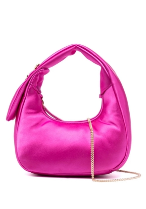 PINKO Vibu hobo satin-finish bag