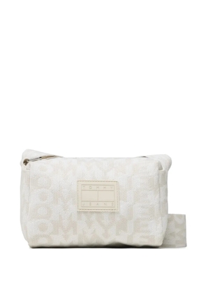 Tommy Hilfiger logomania logo-plaque shoulder bag - Neutrals