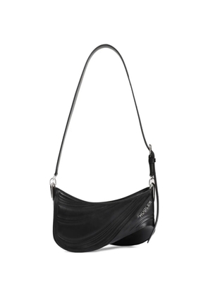 Mugler ruched-detail crossbody bag - Black
