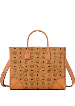 MCM large München tote bag - Neutrals