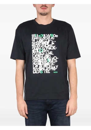 BOSS graphic-print T-shirt - Black
