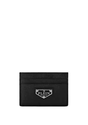 Philipp Plein leather card holder - Black