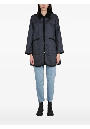 Lavenham quilted coat - Black