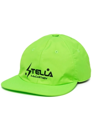 Stella McCartney logo-print cap - Green