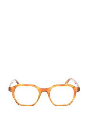 GIGI STUDIOS Roosevelt browline-frame glasses - Brown