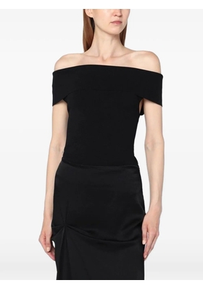 ANINE BING off-shoulder top - Black