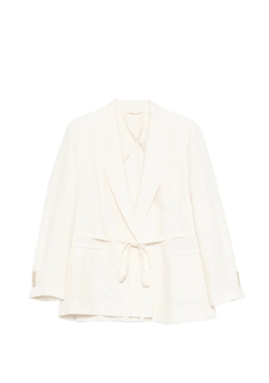 Seventy tie-waist jacket - Neutrals