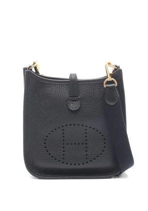 Hermès Pre-Owned 2022 TPM Evelyn clemence leather shoulder bag - Black