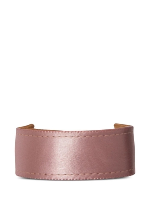 Jennifer Behr Mini satin hairband - Pink