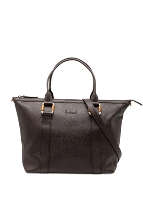 Gucci Pre-Owned 2000-2015 Leather Bamboo satchel - Brown