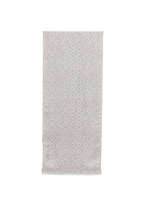 Dell'oglio Creta patterned scarf - Neutrals