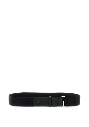 Max Mara elastic button belt - Black