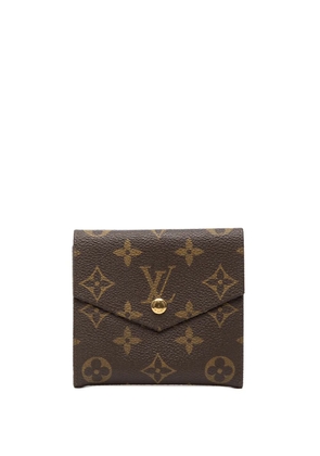 Louis Vuitton Pre-Owned 1992 Monogram Victorine Wallet small wallets - Brown