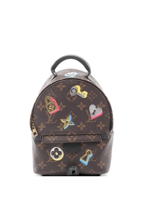 Louis Vuitton Pre-Owned 2019 mini Palm Springs Monogram backpack - Brown