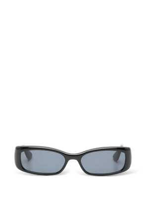 Port Tanger Leila rectangle-frame sunglasses - Black