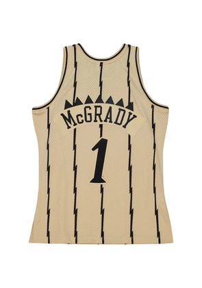 Mitchell & Ness x NBA Raptors 1998 'Tracy Mcgrady' striped tank top - Neutrals
