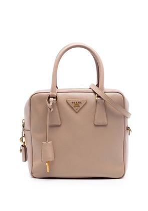 Prada Pre-Owned 2010-2025 Saffiano Lux satchel - Brown