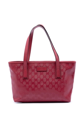 Gucci Pre-Owned 2016-2026 GG Imprime tote bag - Red