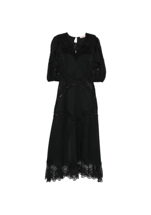 TWINSET crew-neck midi dress - Black