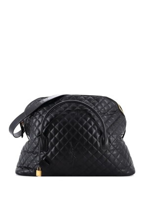 Saint Laurent Pre-Owned ES Giant Quilted Leather travel bag - Black