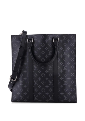 Louis Vuitton Pre-Owned Sac Plat Bag Monogram Eclipse Canvas tote bag - Black