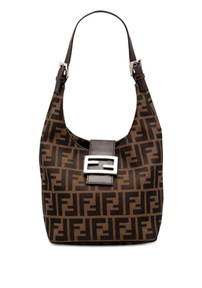 Fendi Pre-Owned 2000-2010 Zucca Canvas shoulder bag - Brown
