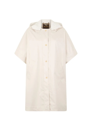 Moorer hooded button cape - Neutrals