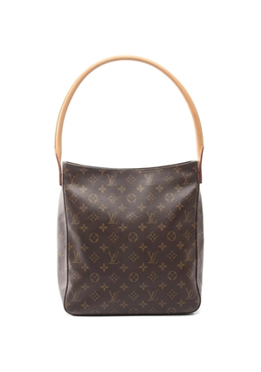 Louis Vuitton Pre-Owned 2002 GM Looping monogram shoulder bag - Brown
