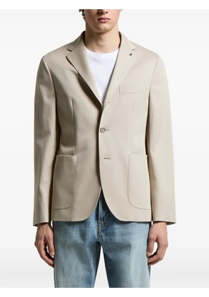 Peserico front-button blazer - Neutrals