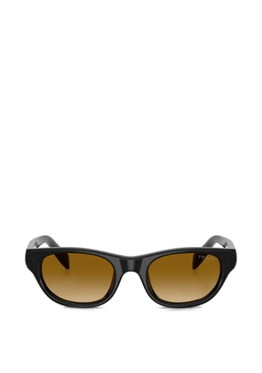 Prada Eyewear browline sunglasses - Black