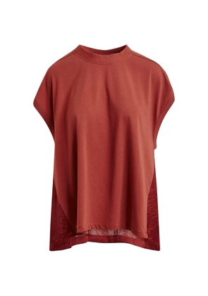 Essentiel Antwerp cap-sleeve T-shirt - Red