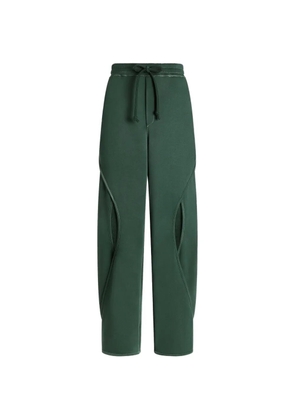 Dolce & Gabbana Treated Jersey Trousers - Green