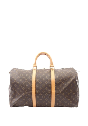 Louis Vuitton Pre-Owned 2002 Monogram Keepall 50 travel bag - Brown